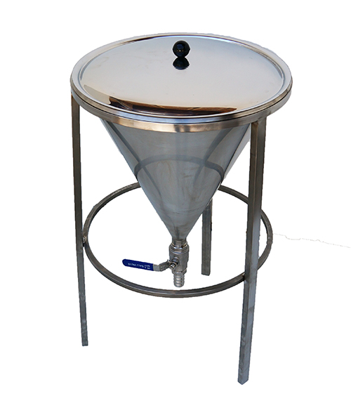 CONE ENTONNOIR INOX 25 Litres - Diam. 50 cm