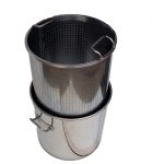  CUVE INOX GAZ - 20 à 60 litres - panier perforé 